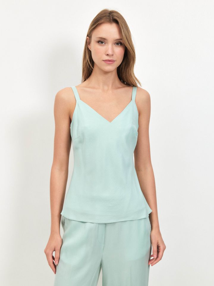 גופיה מראה פישתן PROMO בצבע ירוק