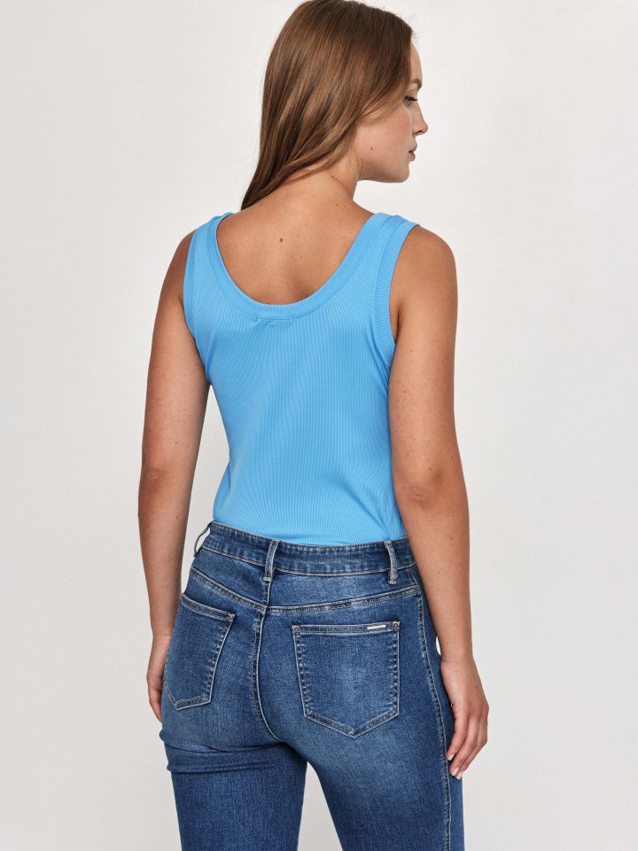 גופיה ריפס PROMO בצבע כחול