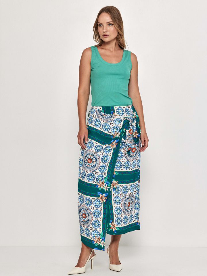 גופיה ריפס PROMO בצבע ירוק דשא