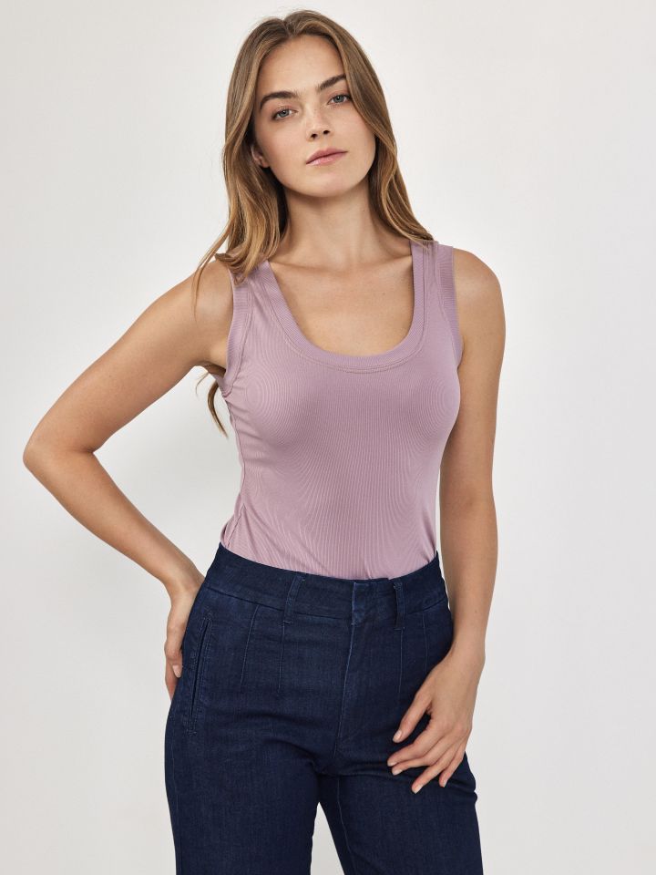 גופיה ריפס PROMO בצבע סגול