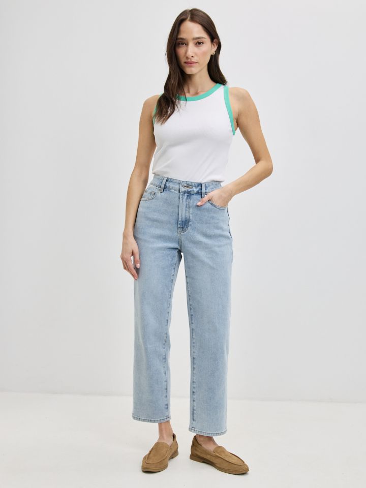 גופיה שילובים PROMO בצבע לבן