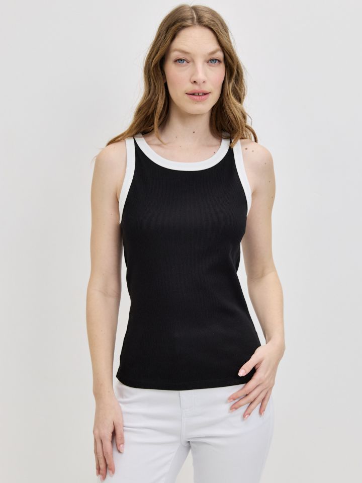 גופיה שילובים PROMO בצבע שחור