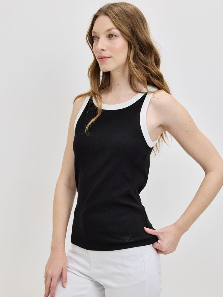 גופיה שילובים PROMO בצבע שחור