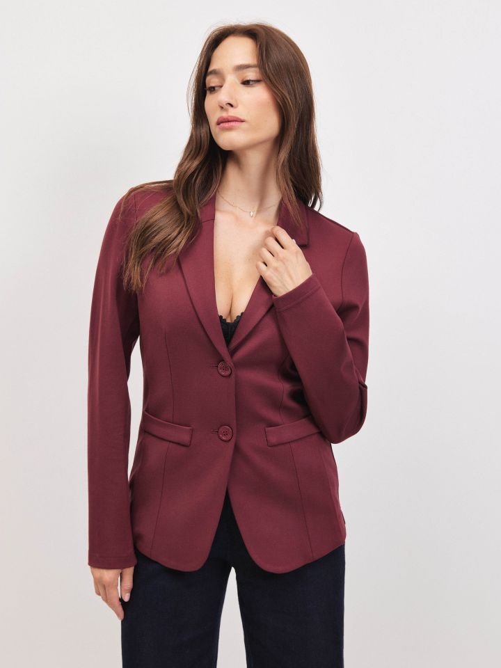 ג’קט מילנו  PROMO בצבע בורדו