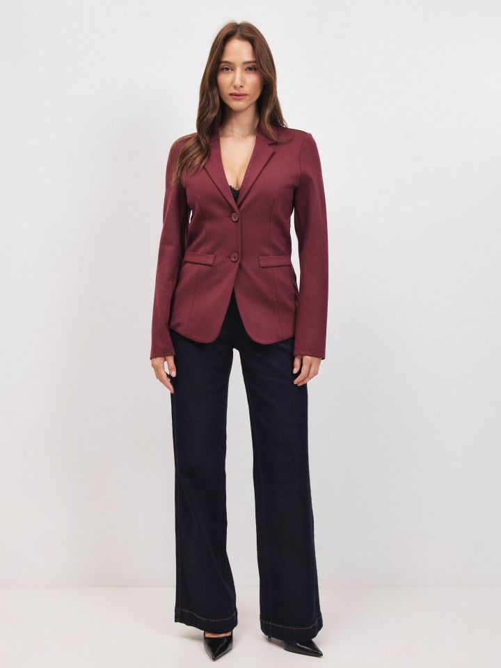 ג’קט מילנו  PROMO בצבע בורדו