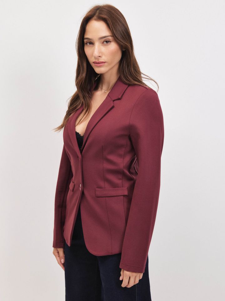 ג’קט מילנו  PROMO בצבע בורדו