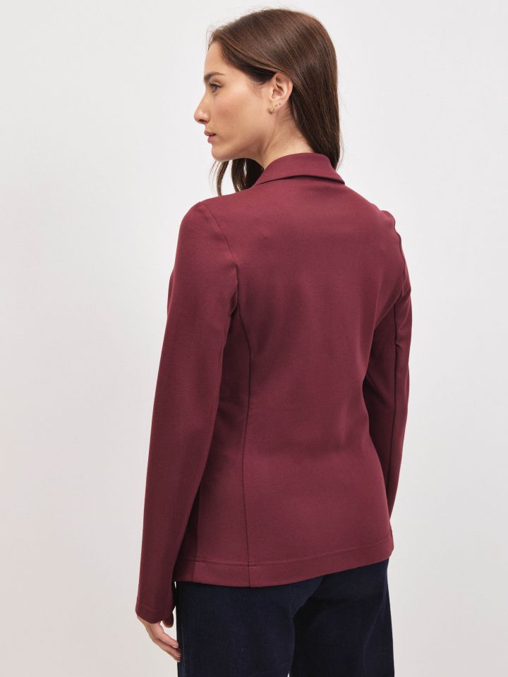 ג’קט מילנו  PROMO בצבע בורדו