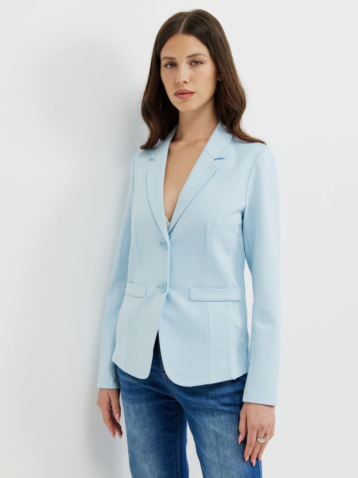 ג’קט מילנו PROMO בצבע תכלת