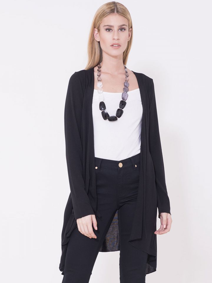 עליונית סריג PROMO בצבע שחור