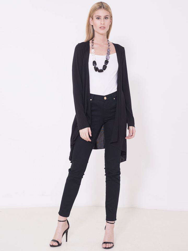 עליונית סריג PROMO בצבע שחור