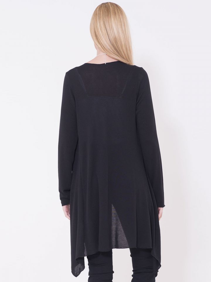 עליונית סריג PROMO בצבע שחור