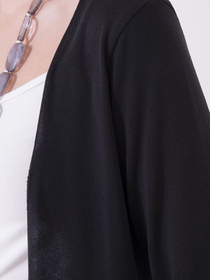 עליונית סריג PROMO בצבע שחור