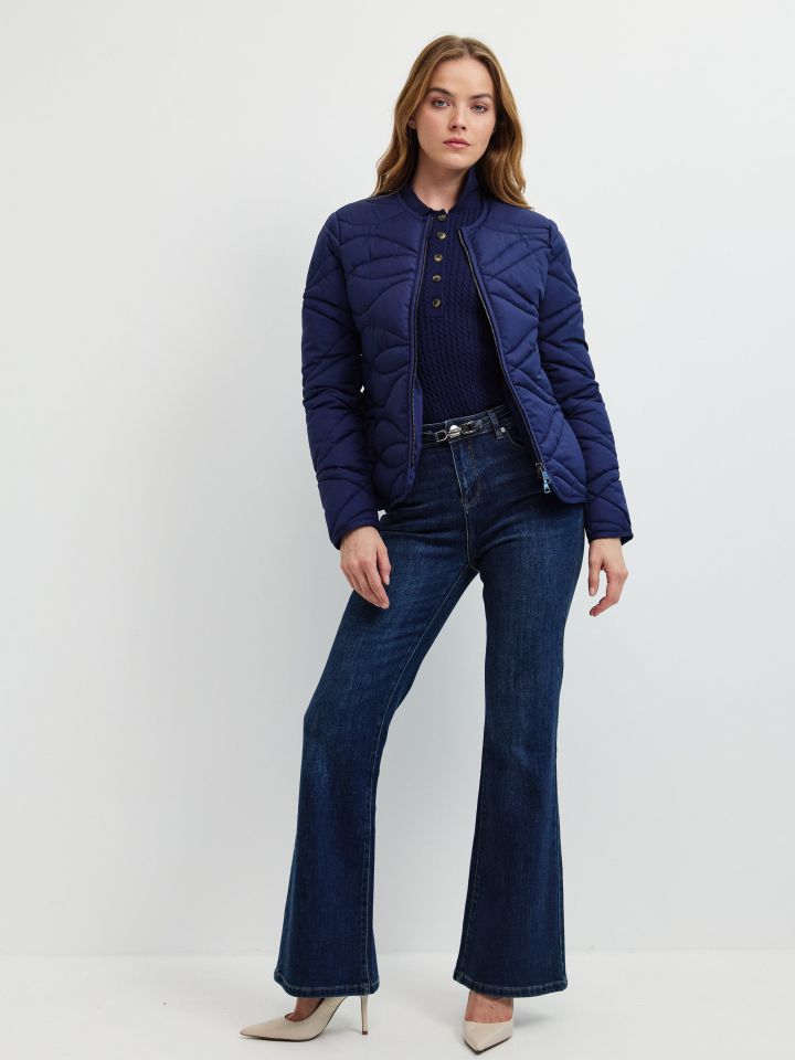 מעיל NATALY PROMO בצבע נייבי