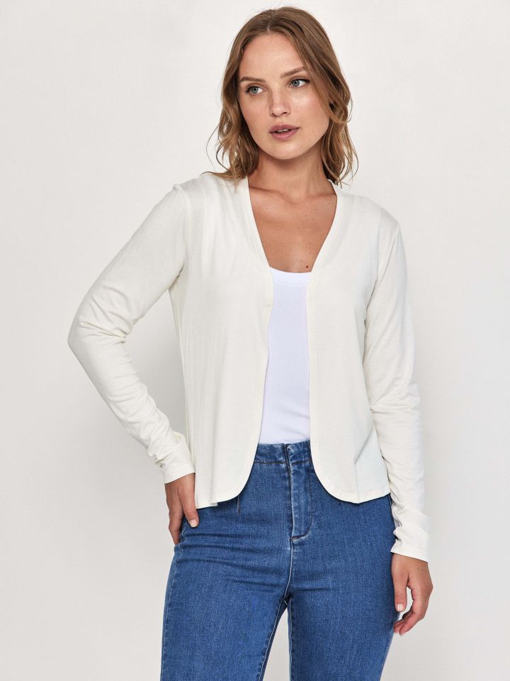 עליונית מודל PROMO בצבע אופוויט