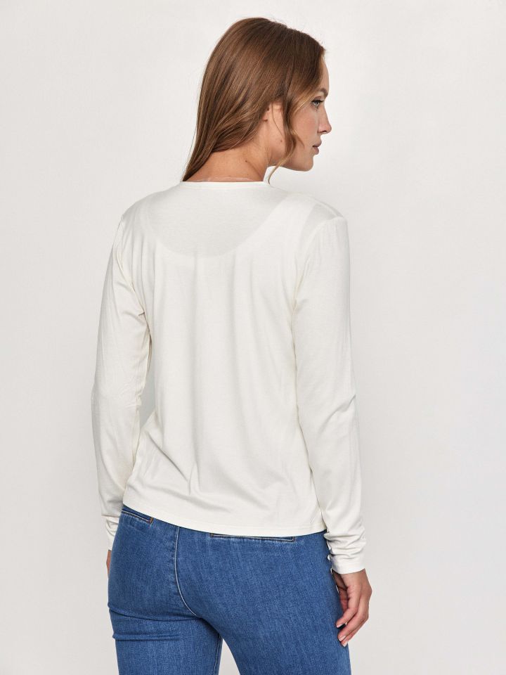 עליונית מודל PROMO בצבע אופוויט