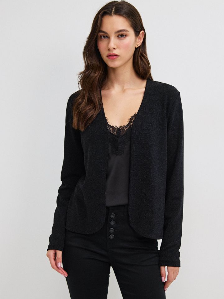 עליונית לורקס PROMO בצבע שחור