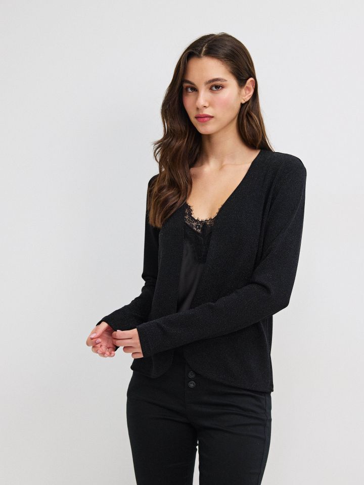 עליונית לורקס PROMO בצבע שחור