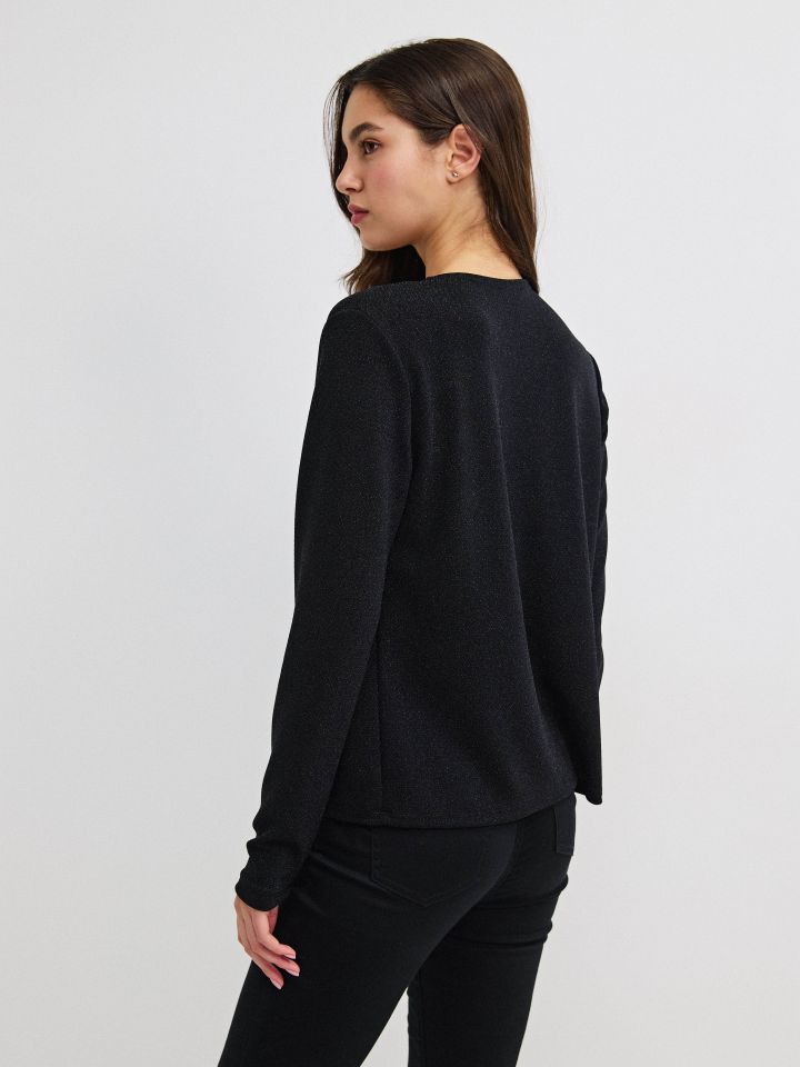 עליונית לורקס PROMO בצבע שחור