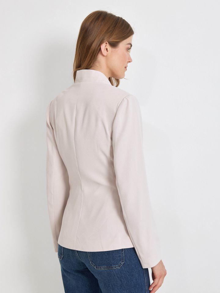 ג’קט קשירה PROMO בצבע בייז’