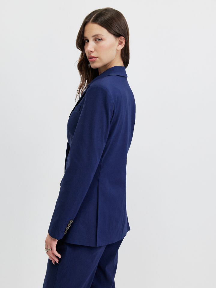 ג’קט PROMO LIA בצבע נייבי