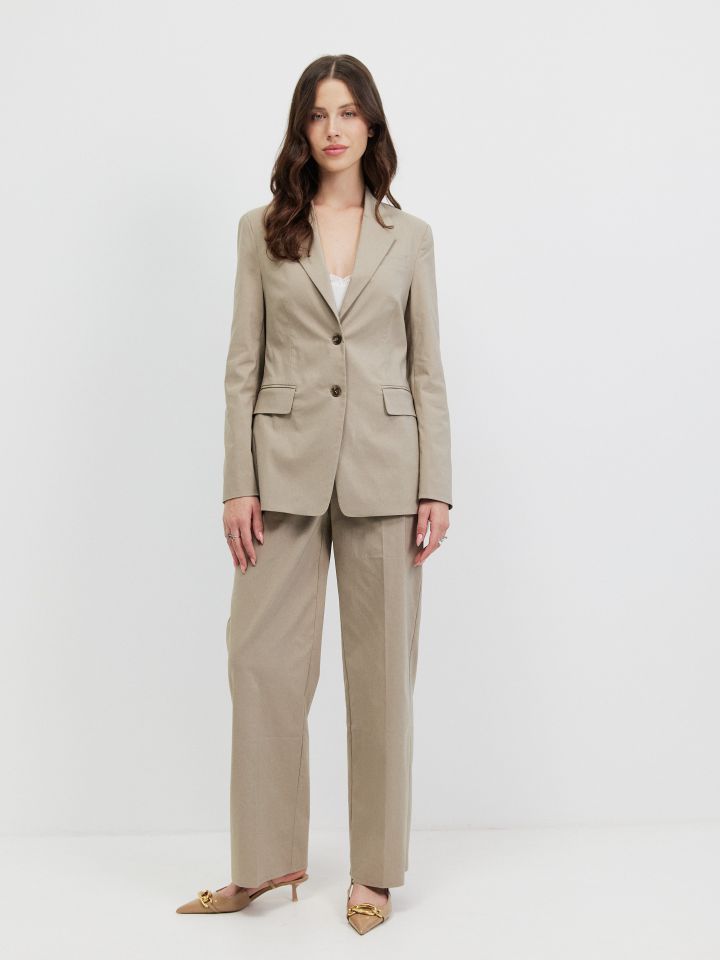 ג’קט PROMO LIA בצבע חאקי