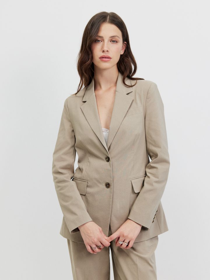 ג’קט PROMO LIA בצבע חאקי