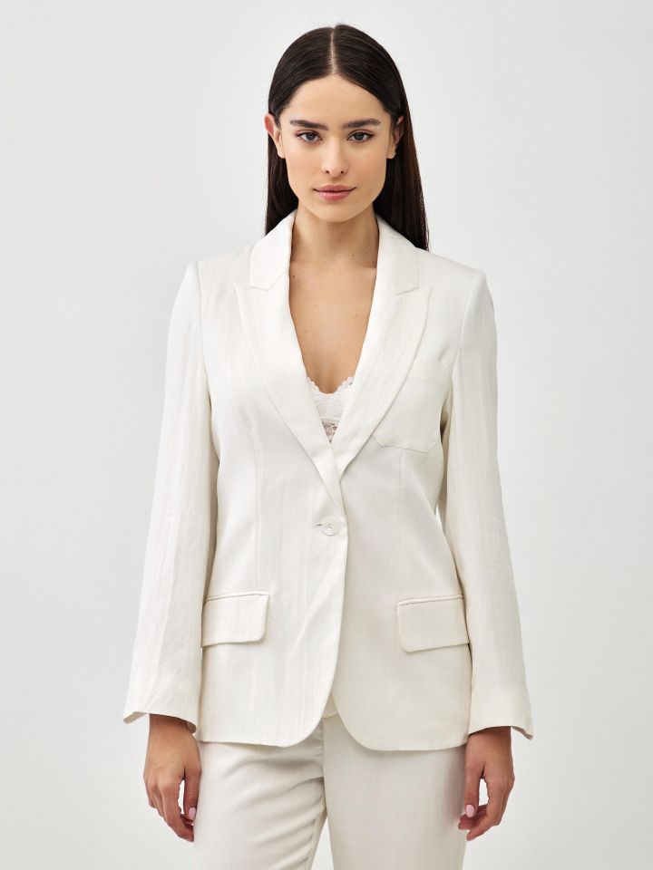 גקט  ROMI בצבע שמנת