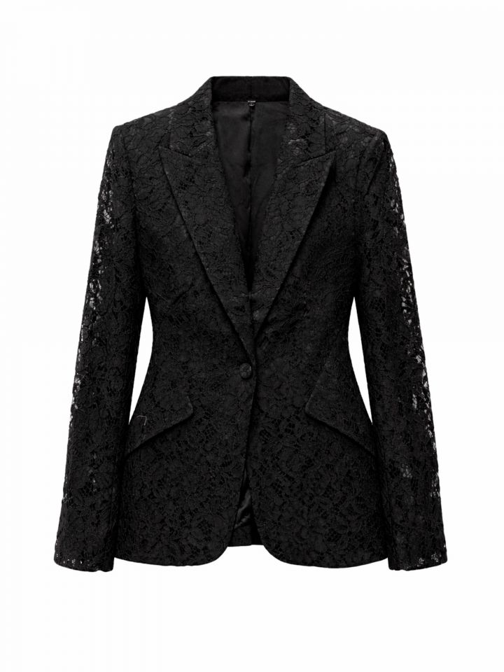 ג’קט קרושה בצבע שחור