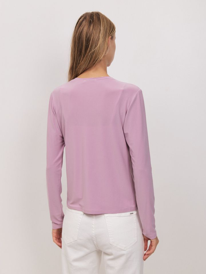 עליונית נאון PROMO בצבע ורוד עתיק