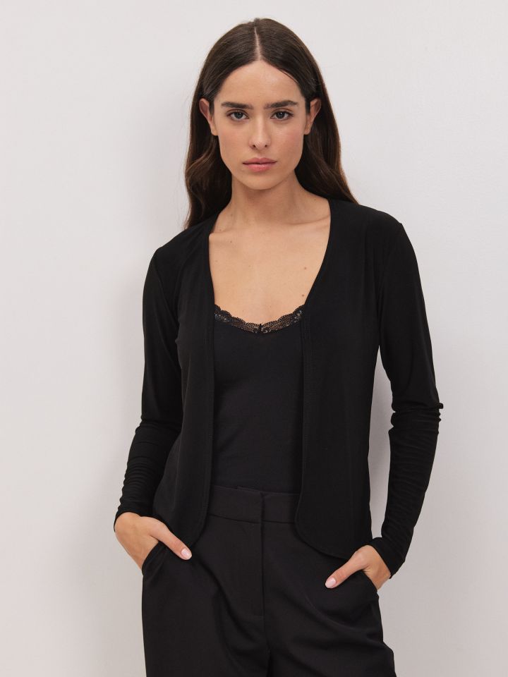 עליונית נאון PROMO בצבע שחור