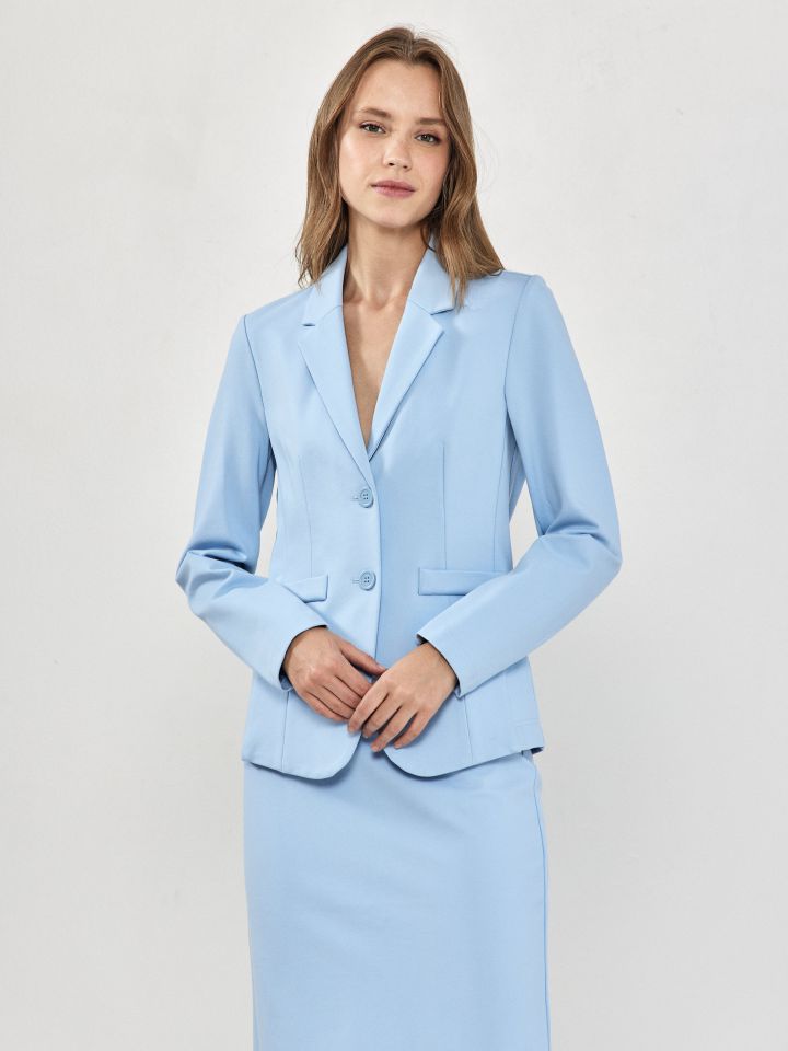 ג’קט מילנו PROMO בצבע תכלת אורלי