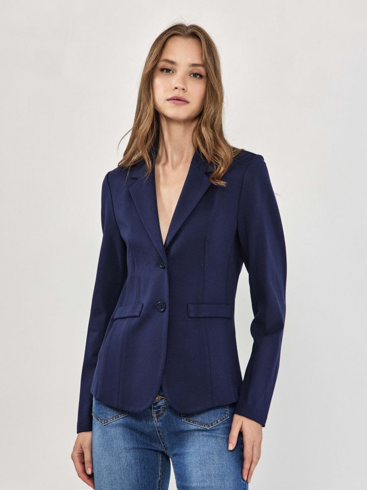 ג’קט מילנו PROMO בצבע נייבי