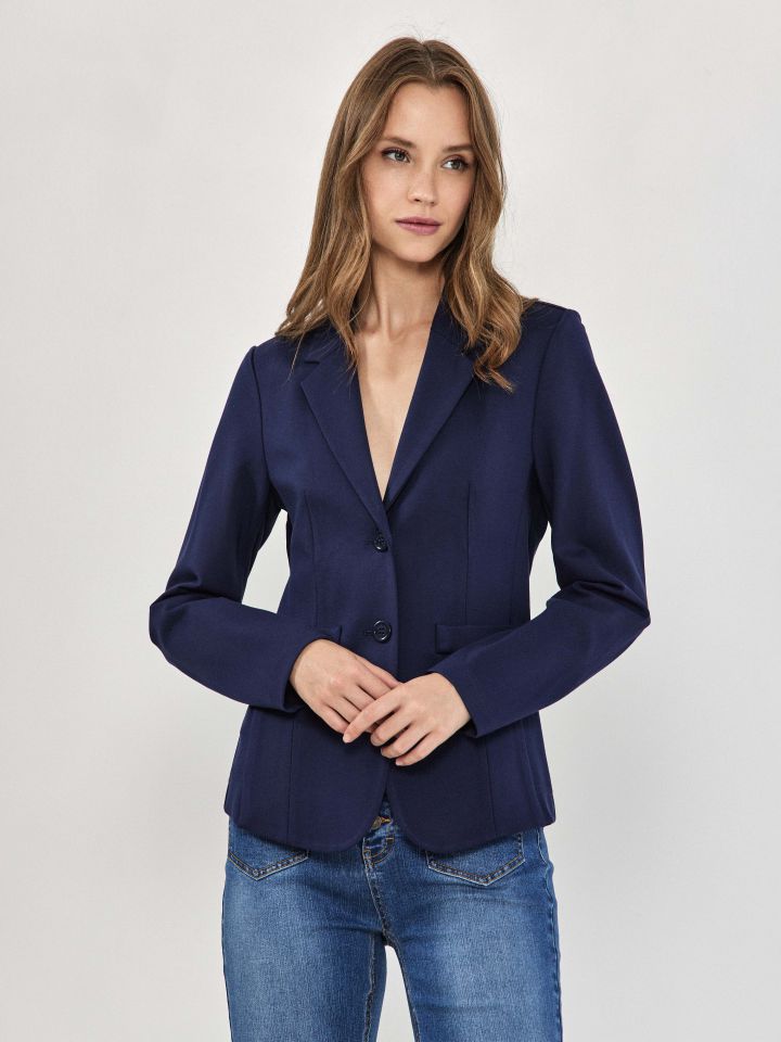 ג’קט מילנו PROMO בצבע נייבי