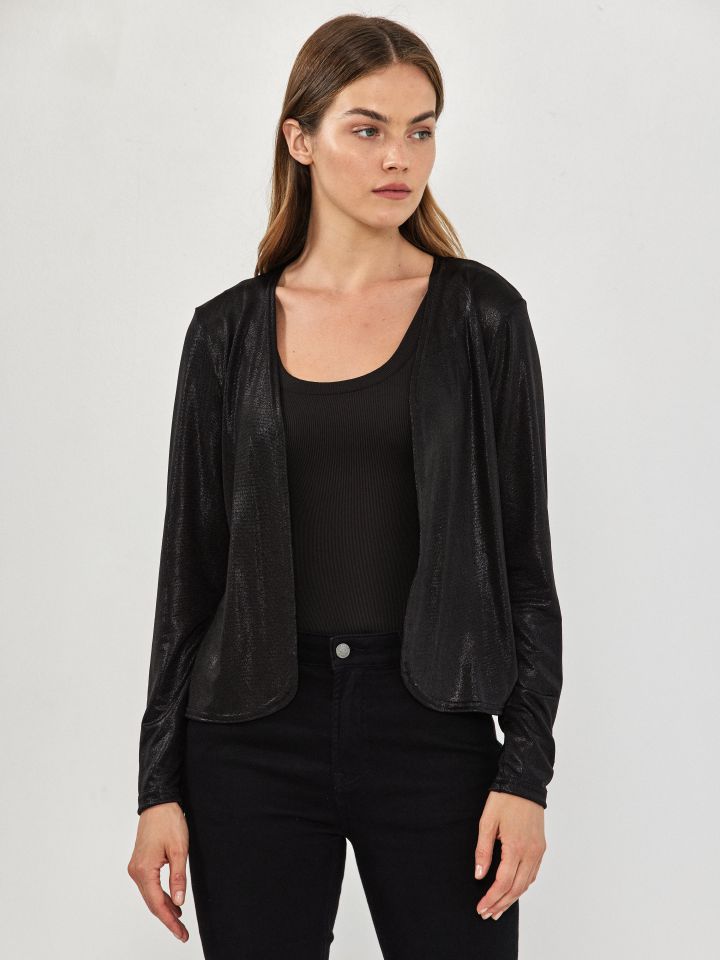 עליונית PROMO לורקס בצבע שחור