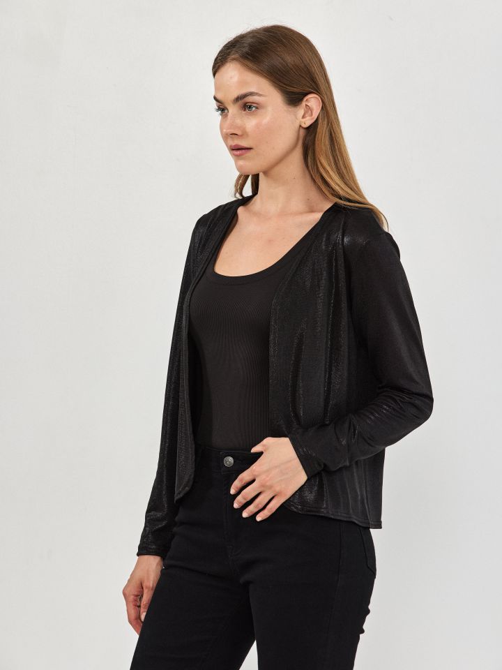 עליונית PROMO לורקס בצבע שחור