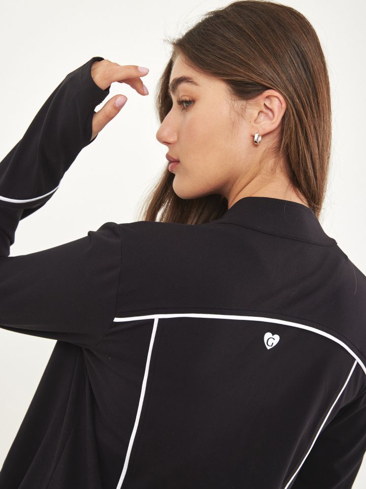 ג’קט SPORT  NATALY בצבע שחור