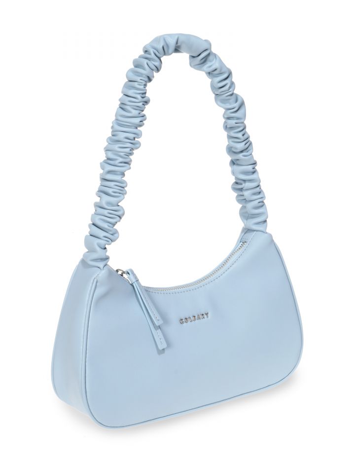 תיק צד רצועה כיווצים PROMO בצבע תכלת