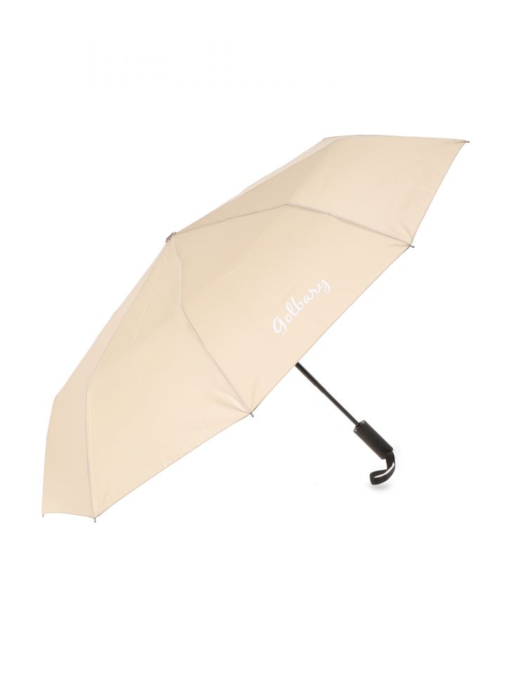 מטריה מתקפלת GOLBARY בצבע בייז קפוצינו