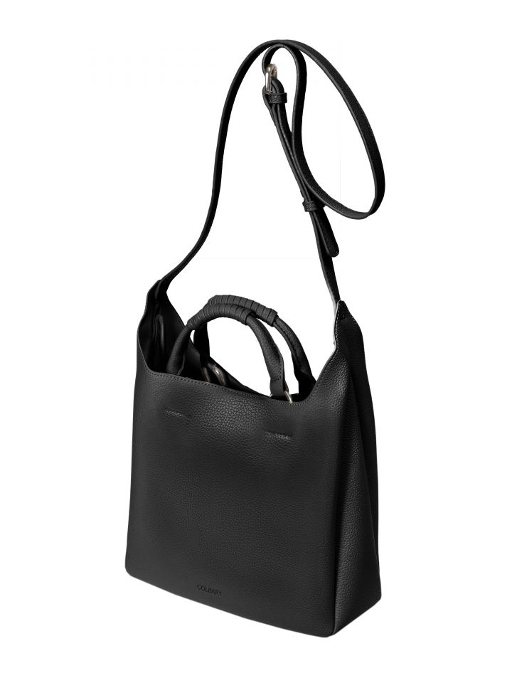 תיק יד/צד רצועה בצבע שחור