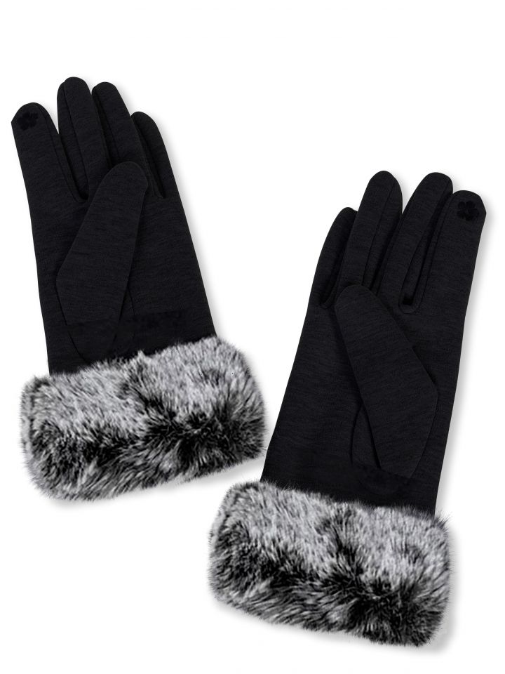 כפפות אלסקה בצבע שחור