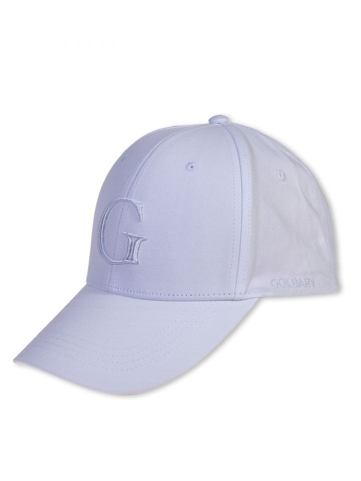 כובע קסקט GOLBARY בצבע לבן