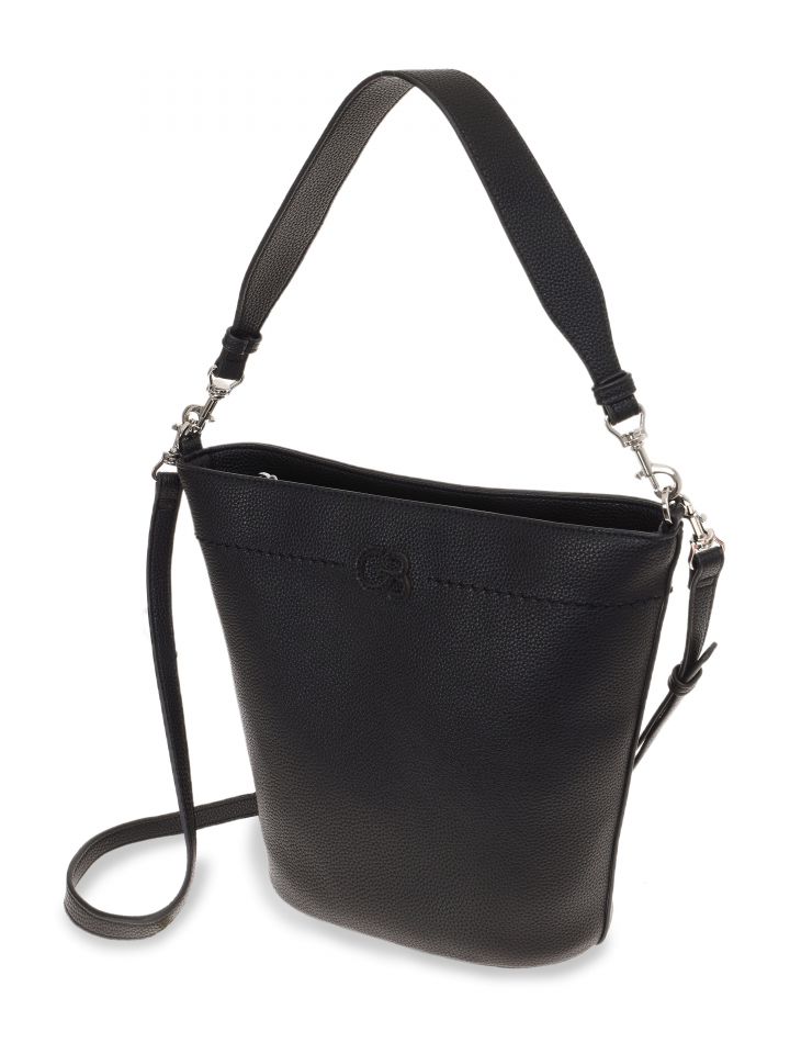 תיק סל צד תיפורים בצבע שחור