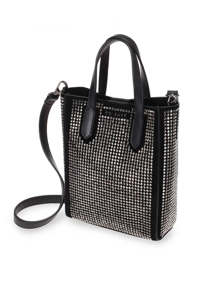 תיק שיבוץ אבנים שילובים בצבע שחור