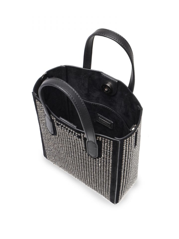 תיק שיבוץ אבנים שילובים בצבע שחור