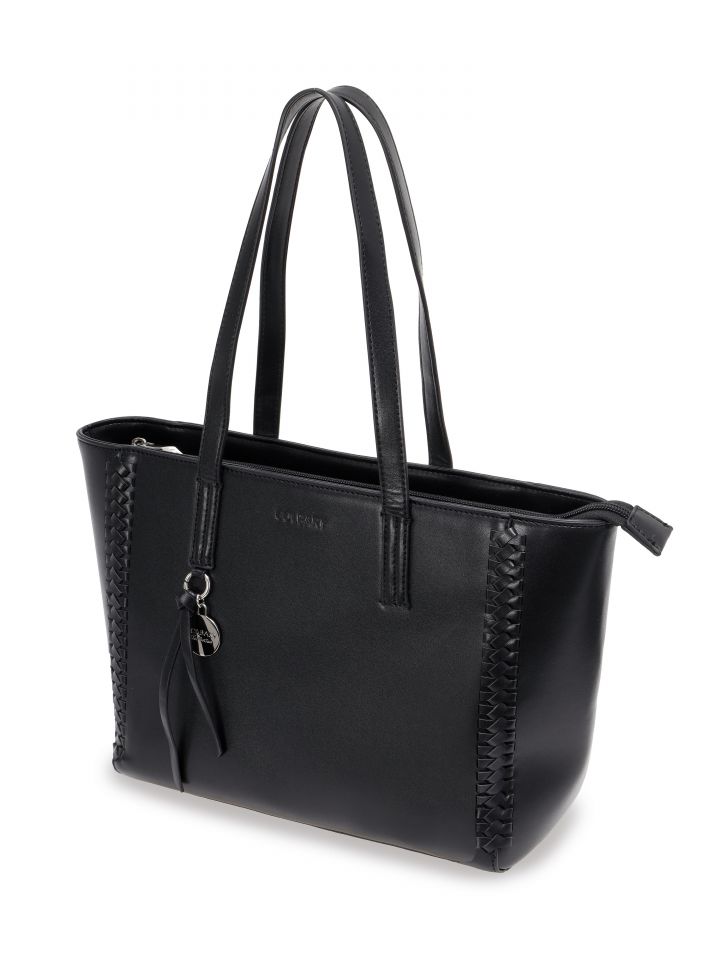 תיק יד דיגום סרט מלופף בצבע שחור