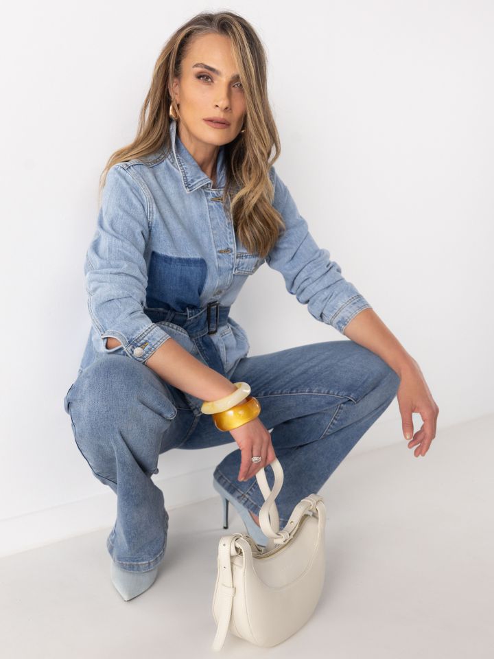 תיק יד מעוגל PROMO בצבע בייז’