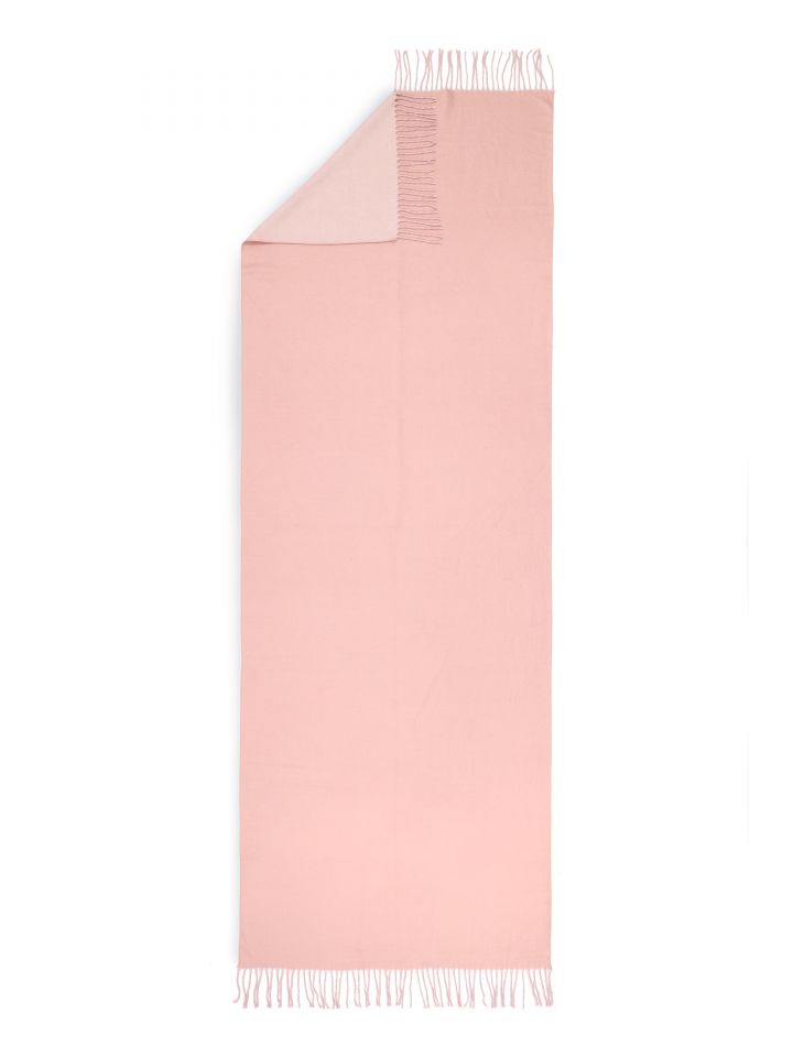 צעיף דו קולור PROMO בצבע ורוד
