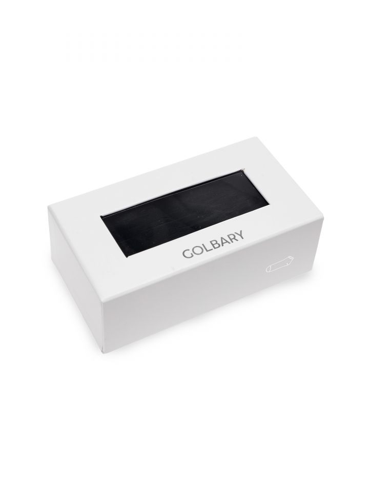 מארז שלישיית גרבי חצי בצבע שחור