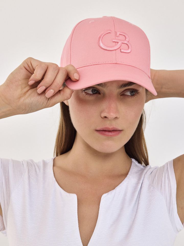 כובע קסקט GOLBARY בצבע ורוד
