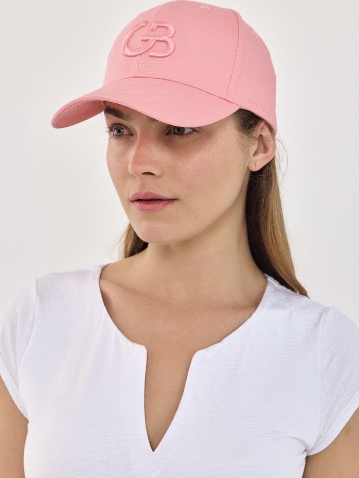 כובע קסקט GOLBARY בצבע ורוד